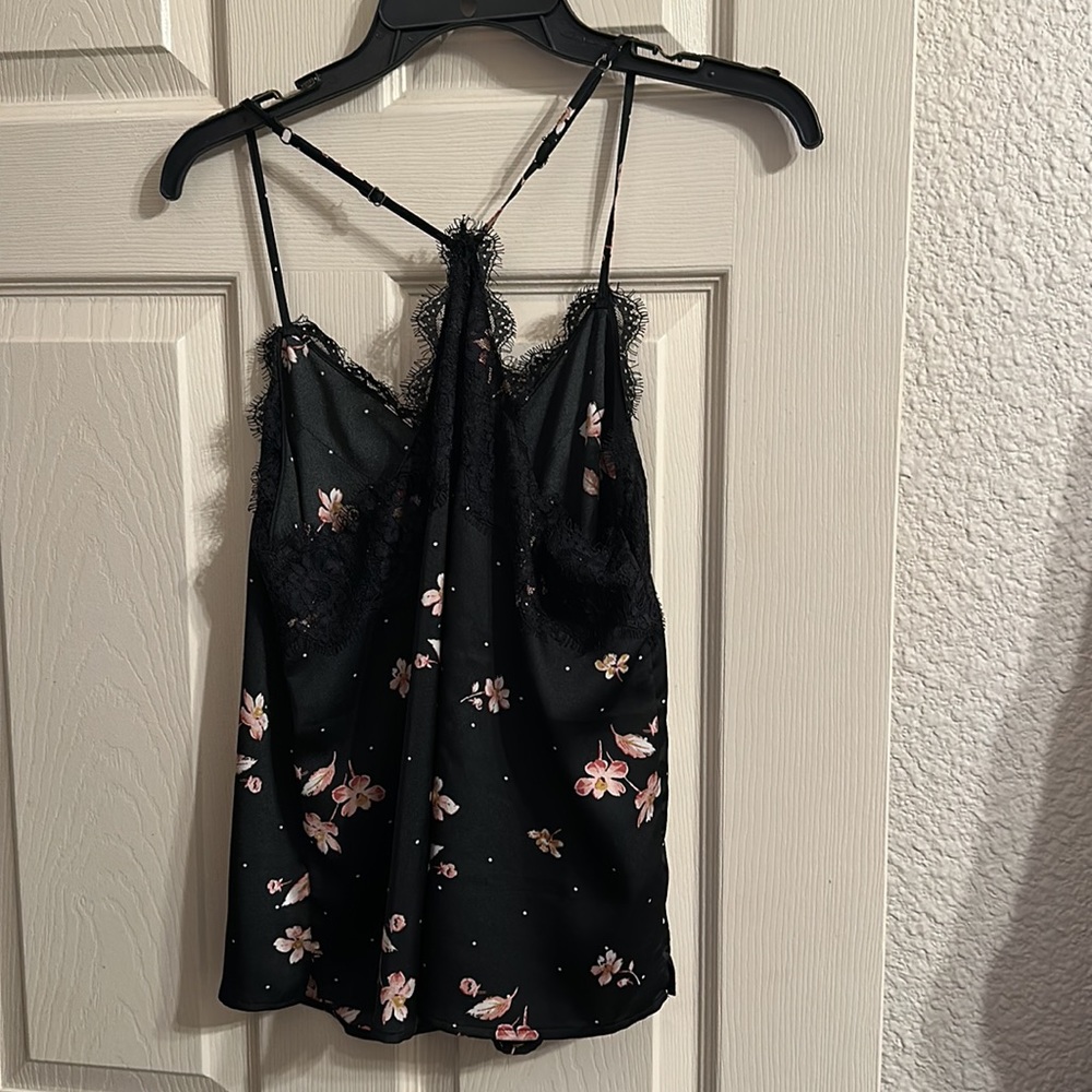 Abercrombie and fitch women’s lace and satin tank top - Picture 3 of 3
